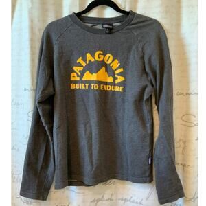 Patagonia Unisex Crewneck Sweater - Organic Cotton- Built to Endure Small